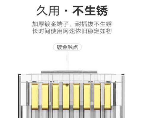 网线水晶头接法图解（如何正确接线以保障网络稳定性）